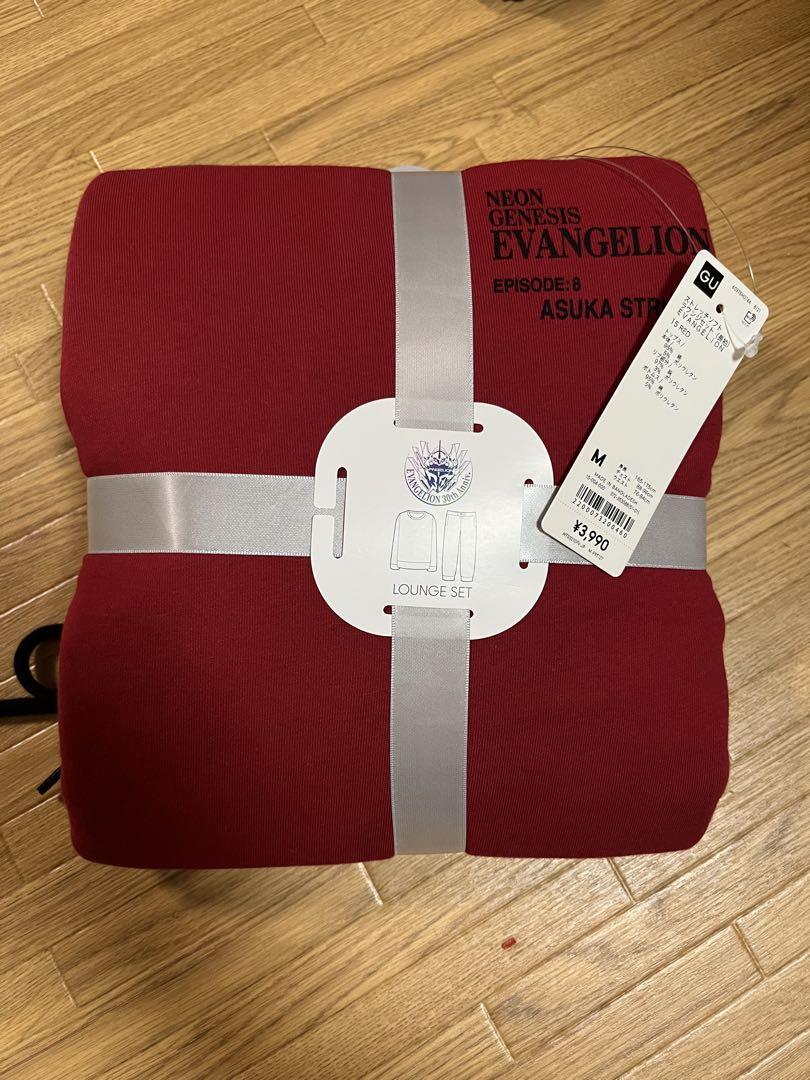 GU x Evangelion Asuka Lounge Set, Size M