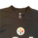 Lady's Pittsburgh Steelers Antonio Brown NFL #84 Black & Yellow jersey SZ large