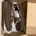 L.L. Bean Chocolate Brown Flannel Lined leather Moccasin Slipper sz 6 NEW