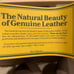 L.L. Bean Chocolate Brown Flannel Lined leather Moccasin Slipper sz 6 NEW