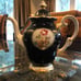Cobalt ceramic Teapot