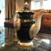 Cobalt ceramic Teapot