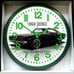 Mopar Or No Car Dodge Challenger Charger Hellcat Hemi GarageShop Glow Wall Clock