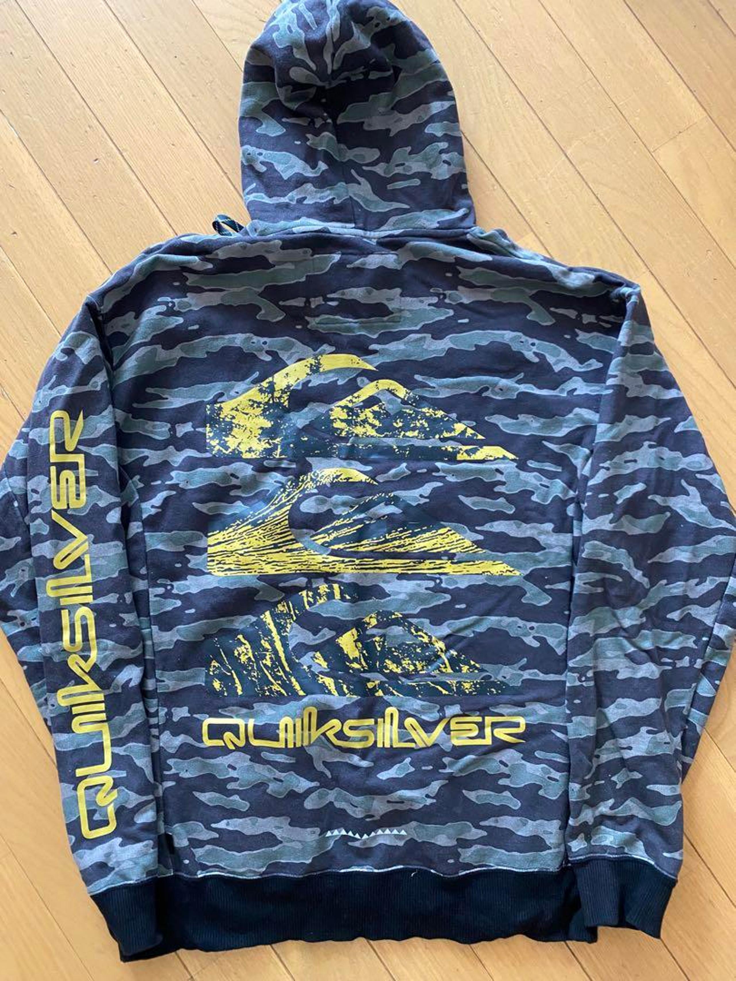 Quicksilver Hoodie Men's L Camo