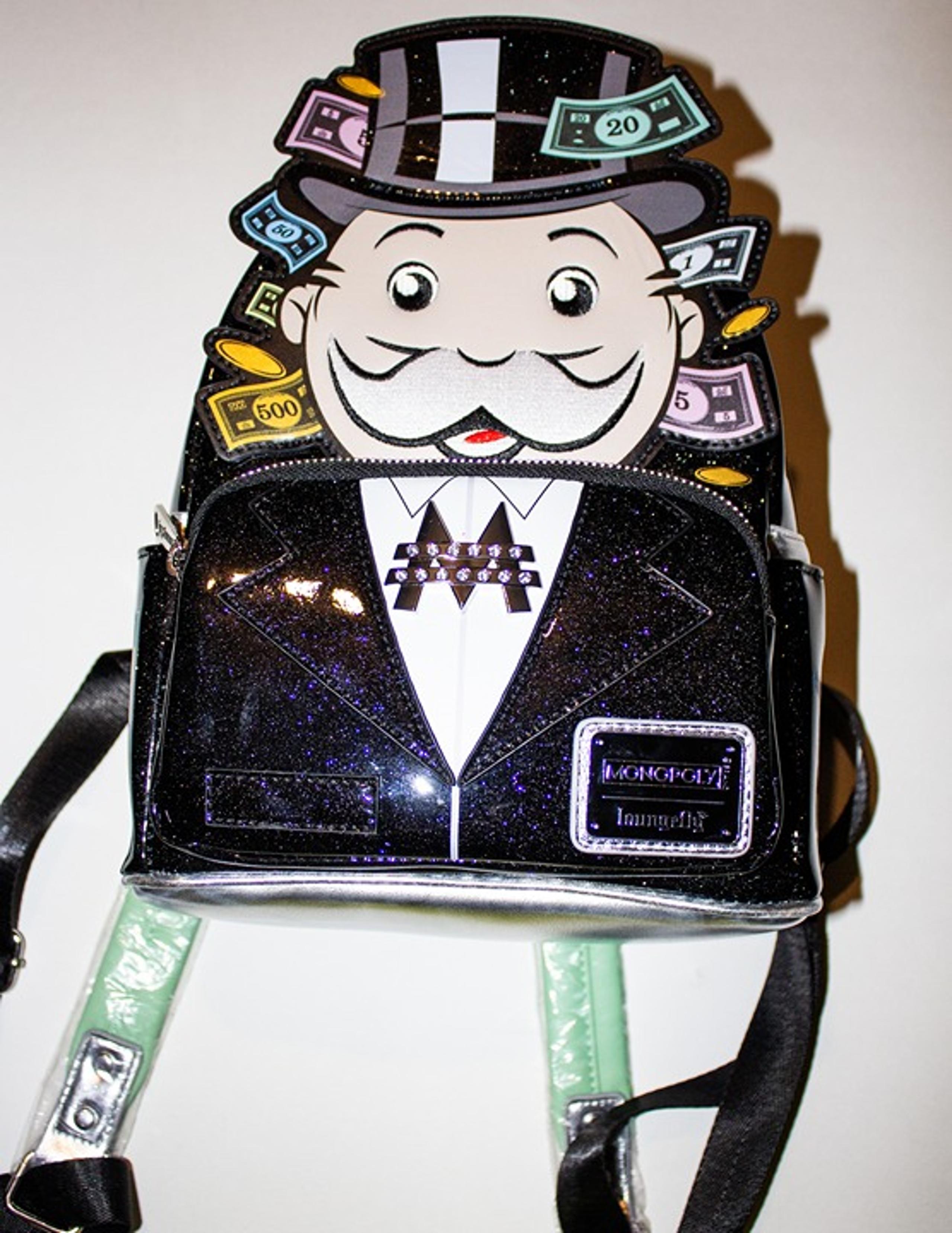 monopoly man Loungefly bag