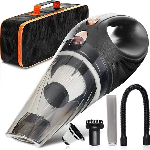 Car Vacuum Cleaner Car Accessories (black)