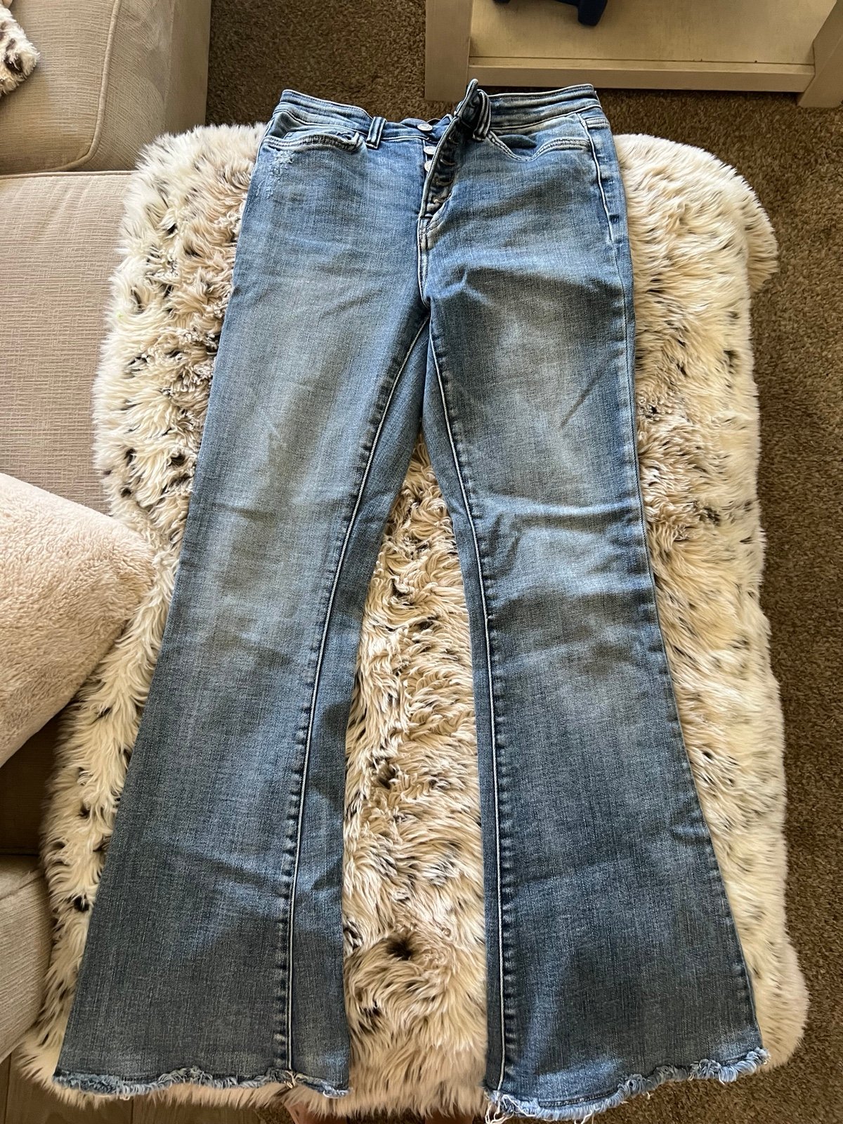 flying monkey stretch flare jeans - Size 27