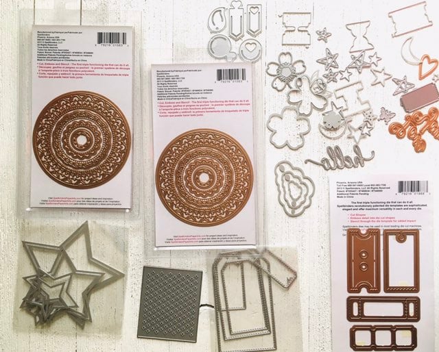 Die LOT scrapbooking spellbinders, studi