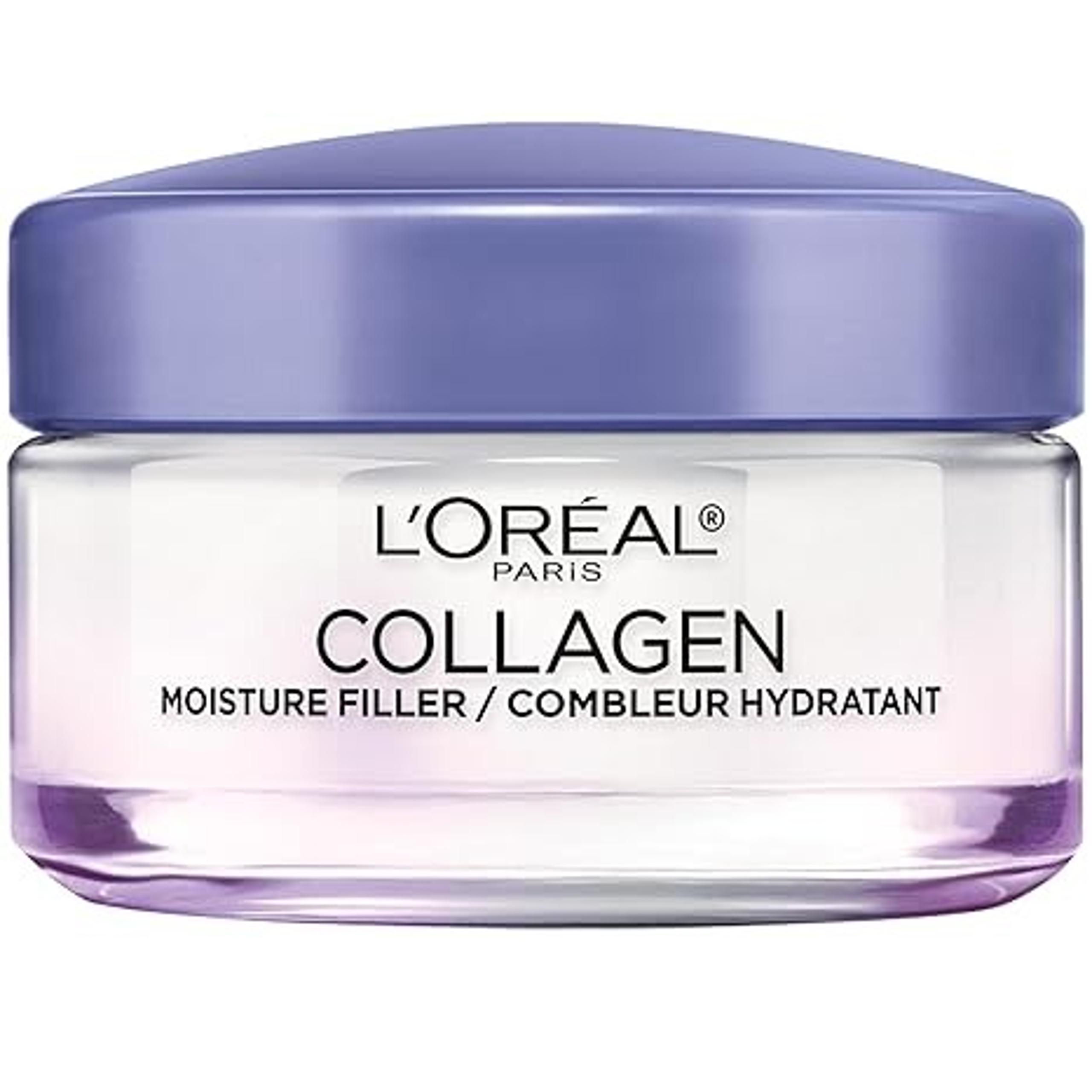 L’Oreal Paris Collagen Daily Face Moisturizer, Anti Aging Face Cream to Reduce W