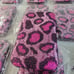Lot of 15 Ashley Stewart Sparkly Pink and Purple Manicure Grooming Case Pouch