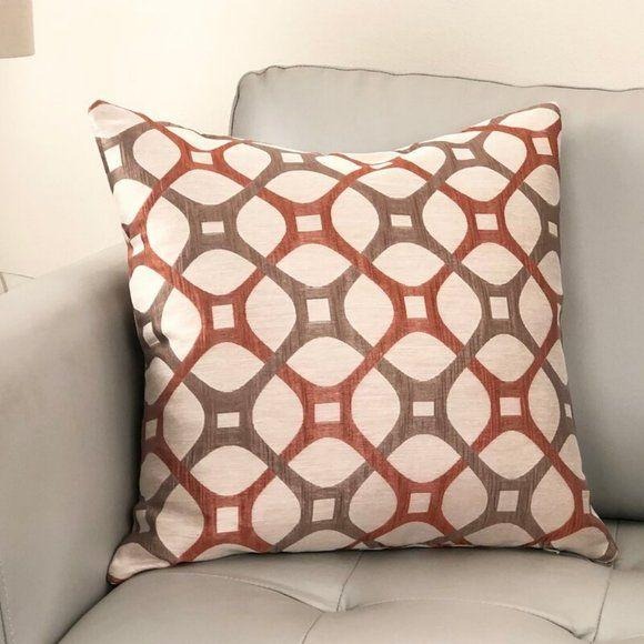 Orren Ellis Geometric Stesha Throw Pillo