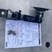 Flat panel visa mount monitor arm
