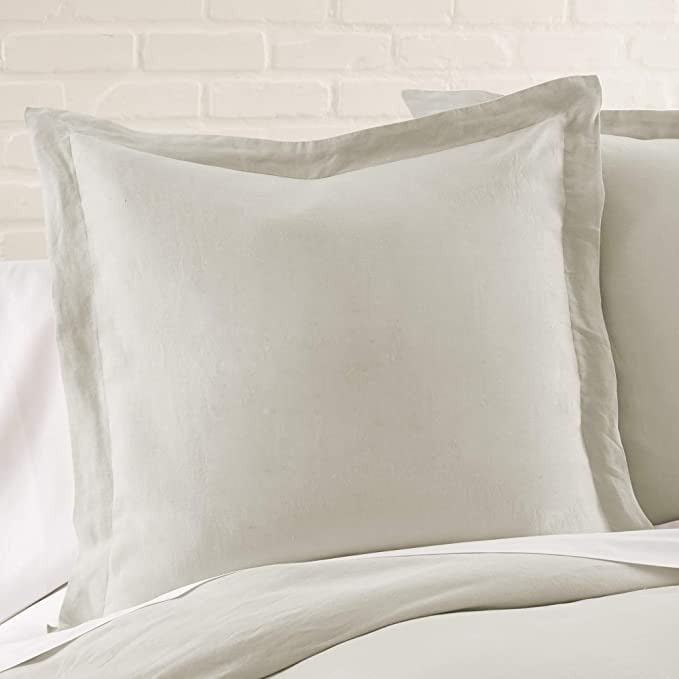 Levtex Home - 100% Linen - Euro Sham - Sham Size (26 x 26in.)