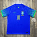 NEW Neymar Jr #10 Brazil 2022/23 Authentic Away Soccer Jersey Mens Large NWT