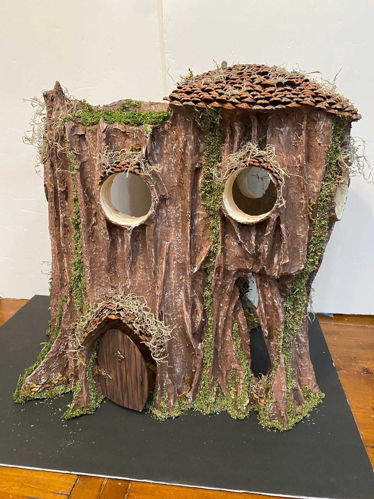 Handmade Miniature Dollhouse Treehouse