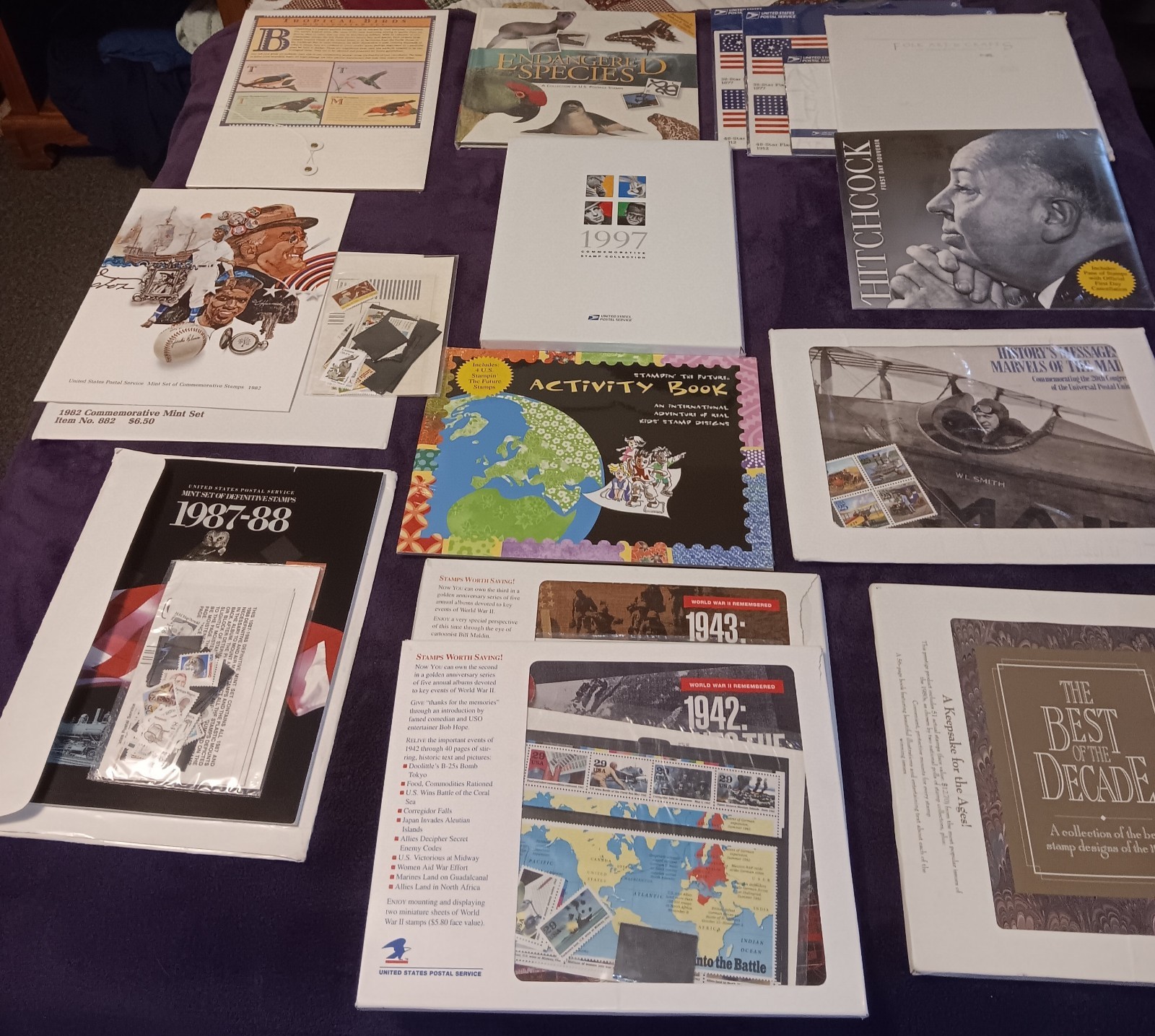 US collection of postage