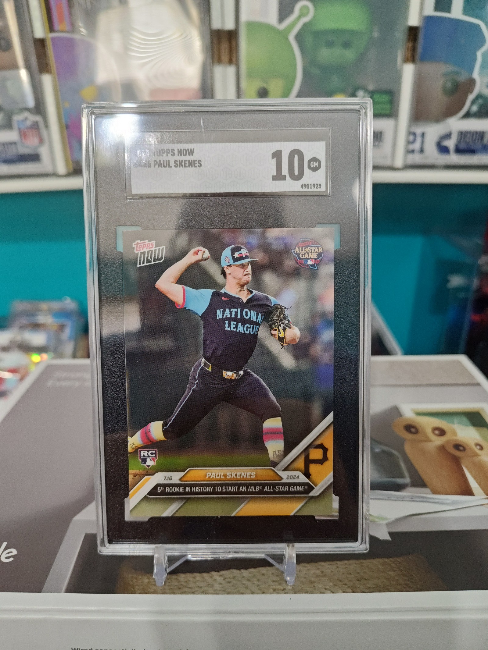 2024 Topps Now #436 Paul Skenes SGC 10