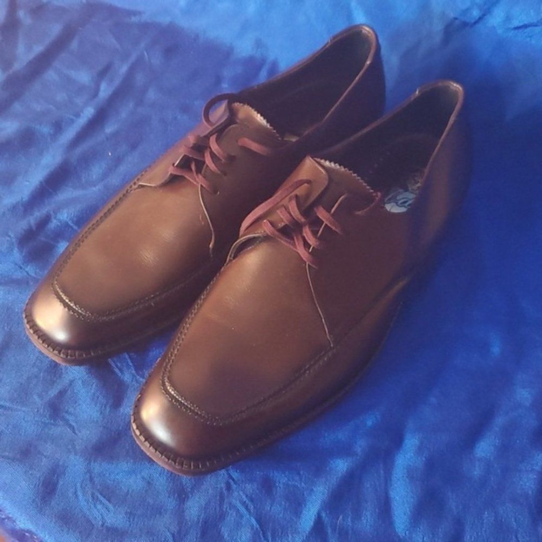 P. Abdo Apron Toe Derby Shoes