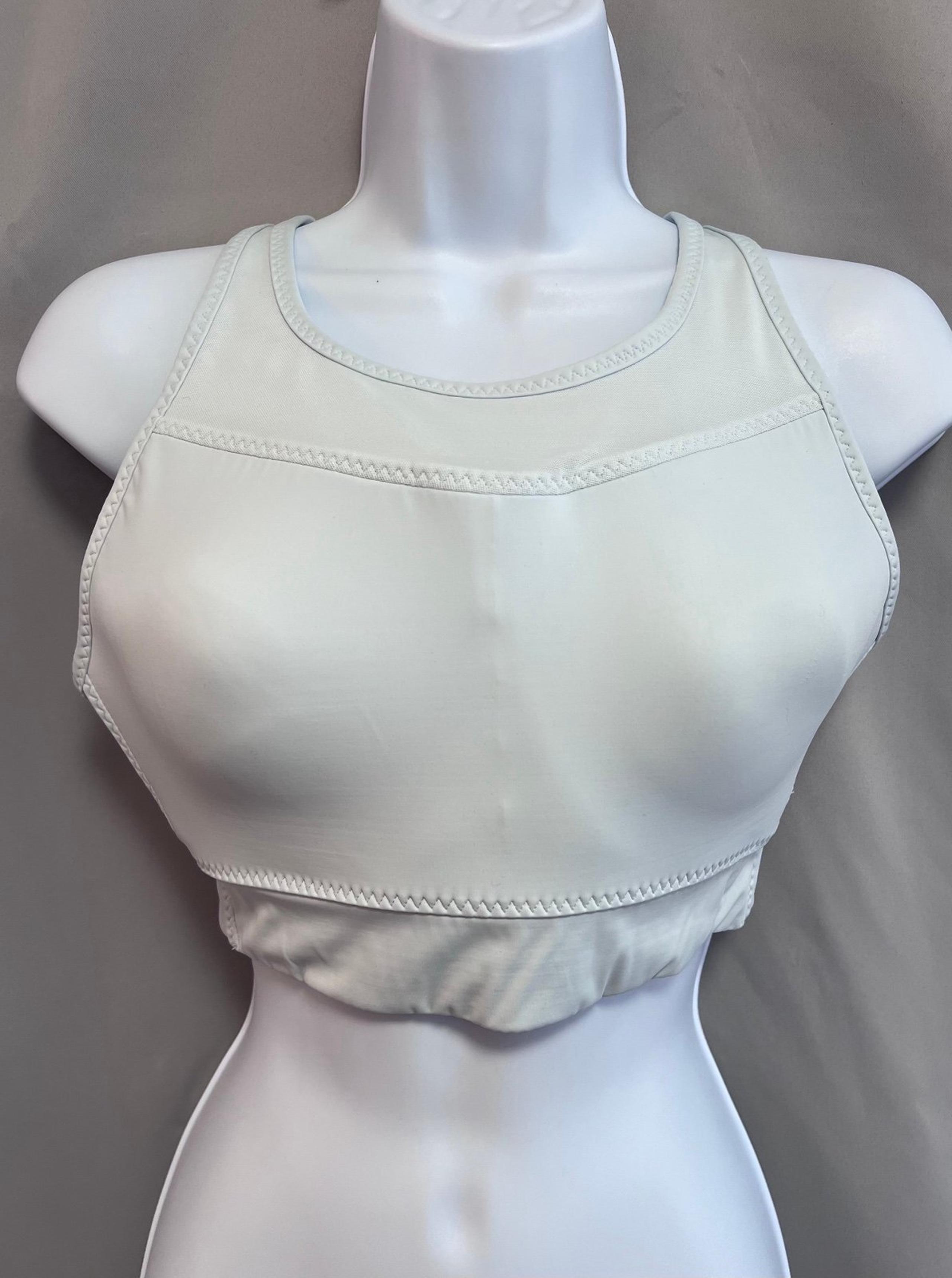 Athleta Womens Gigi Mesh Hi Impact Sports Bra Size S Teal Green Small