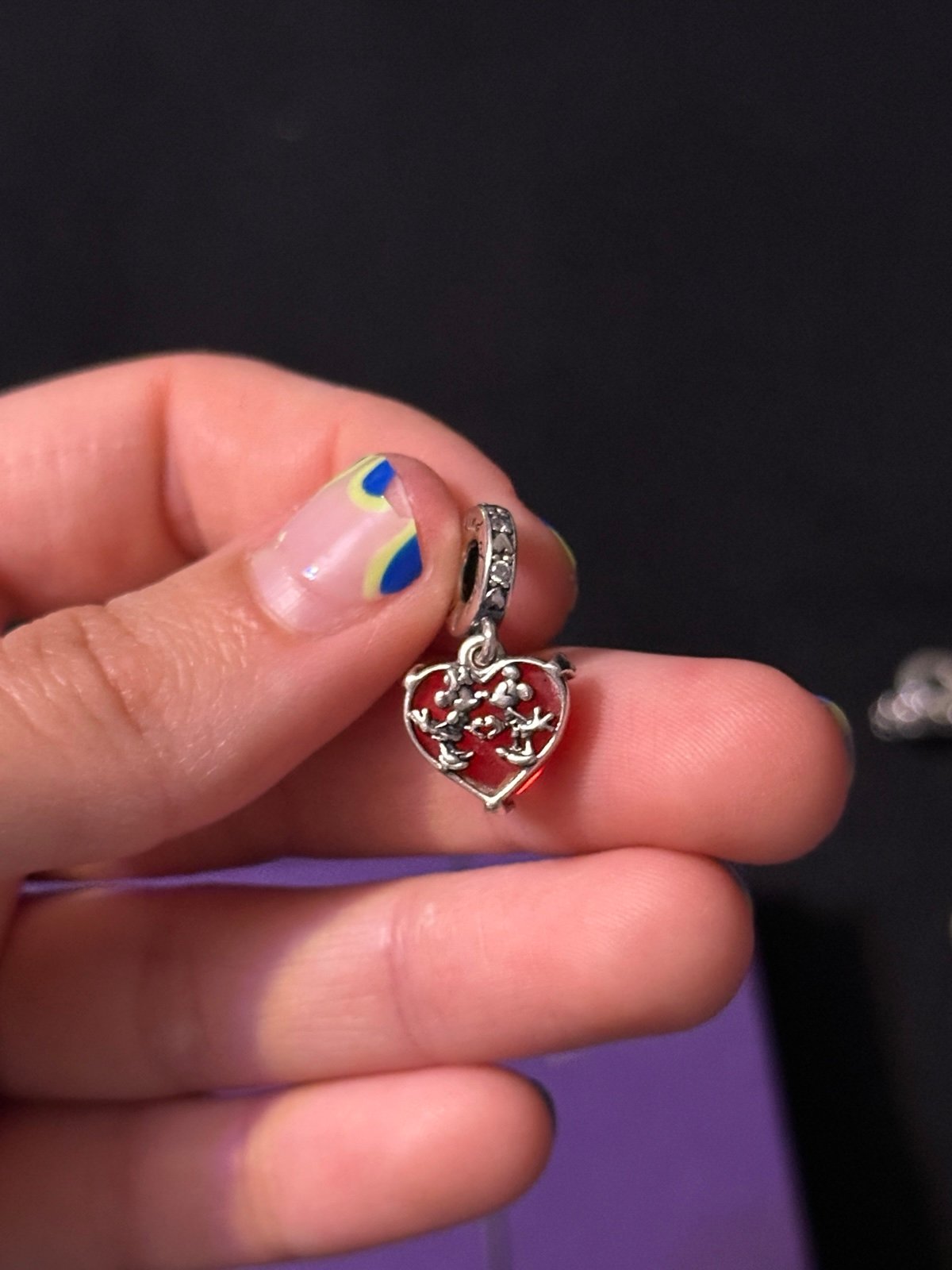 Mickey and Minnie pandora charm