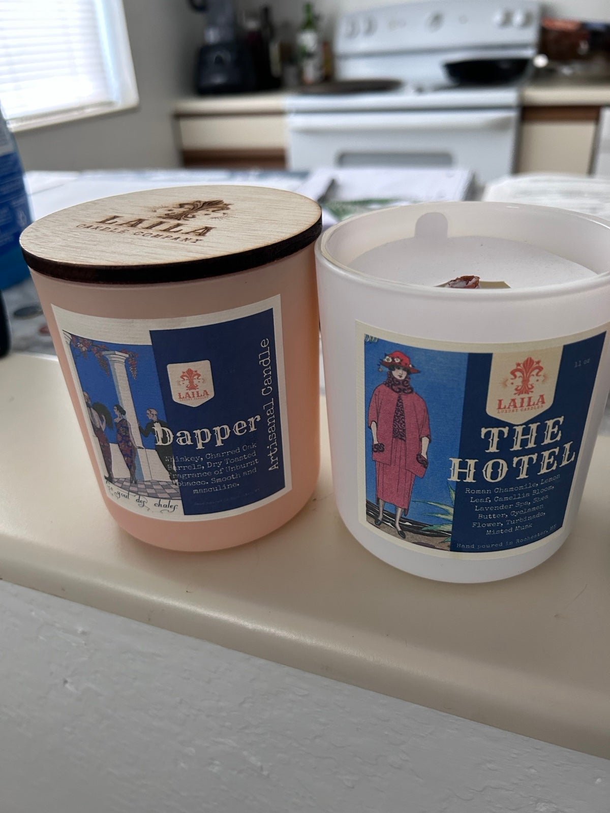 2 huge luxury candles new 11 oz