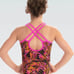 NWT GK gymnastics tumbling dance leotard style E4482 carnival print AXS