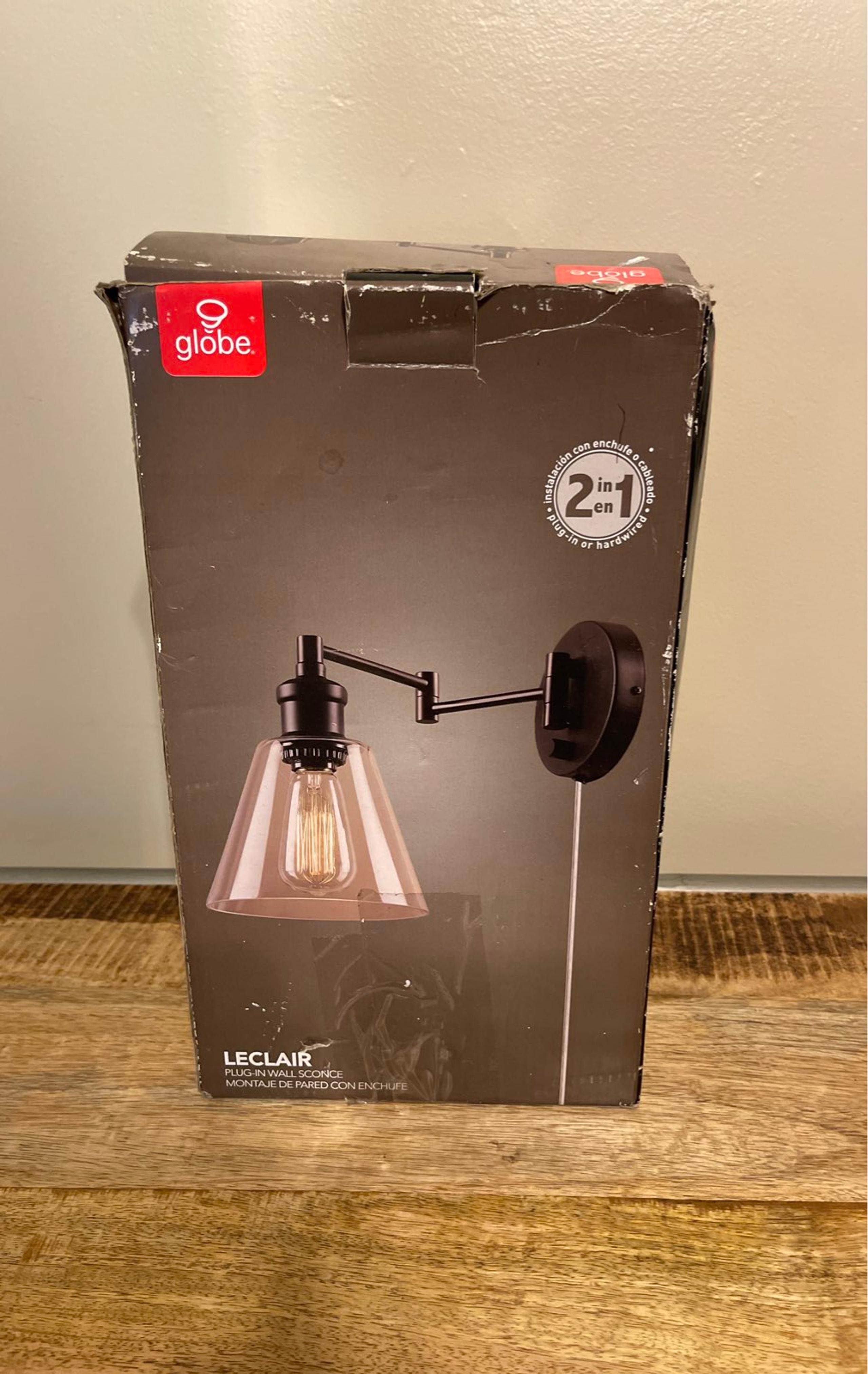 Plug in Wall Sconce