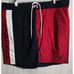 Nautica Quick Dry Red, White, Blue Brief Lined Swim Trunks Shorts Lined XLarge