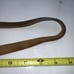Vintage HANDMADE CARVED Walnut Wood Flask Canteen Bottle Bar Decor