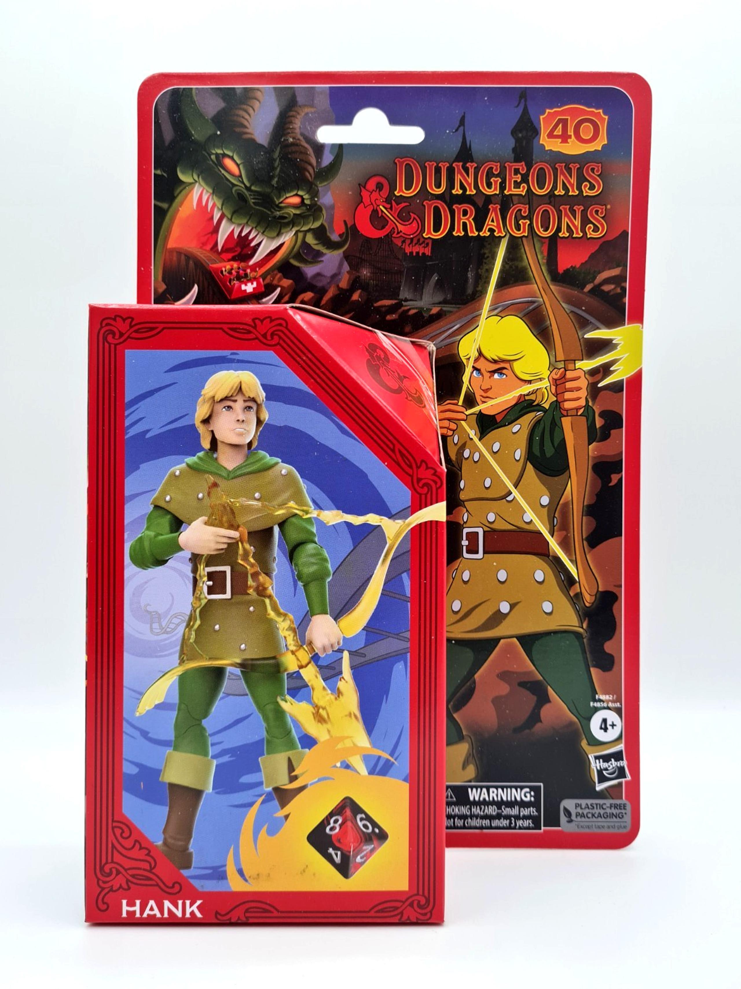 Dungeons and Dragons Cartoon Animated Classics HANK 6" Action Figure 40th NEW