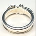 HERMES (Hermes) Santour Belt Silver Ring 51