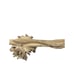 Vintage Hand Carved Natural Burl Wood Knot Solid Wood Alligator Crocodile 13,5”
