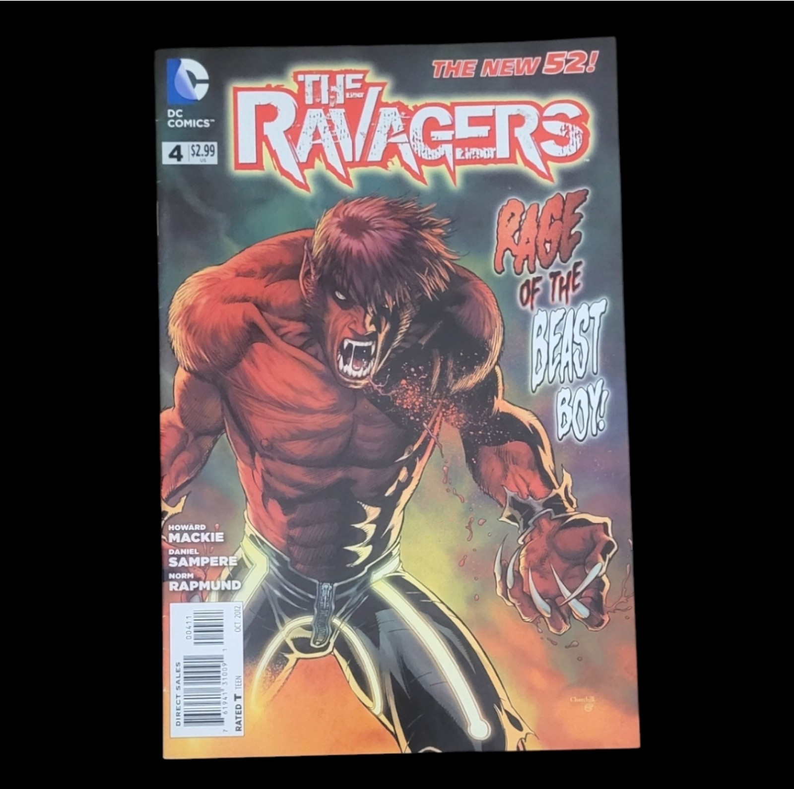 DC The Ravagers October 2012 #4 Comic Book