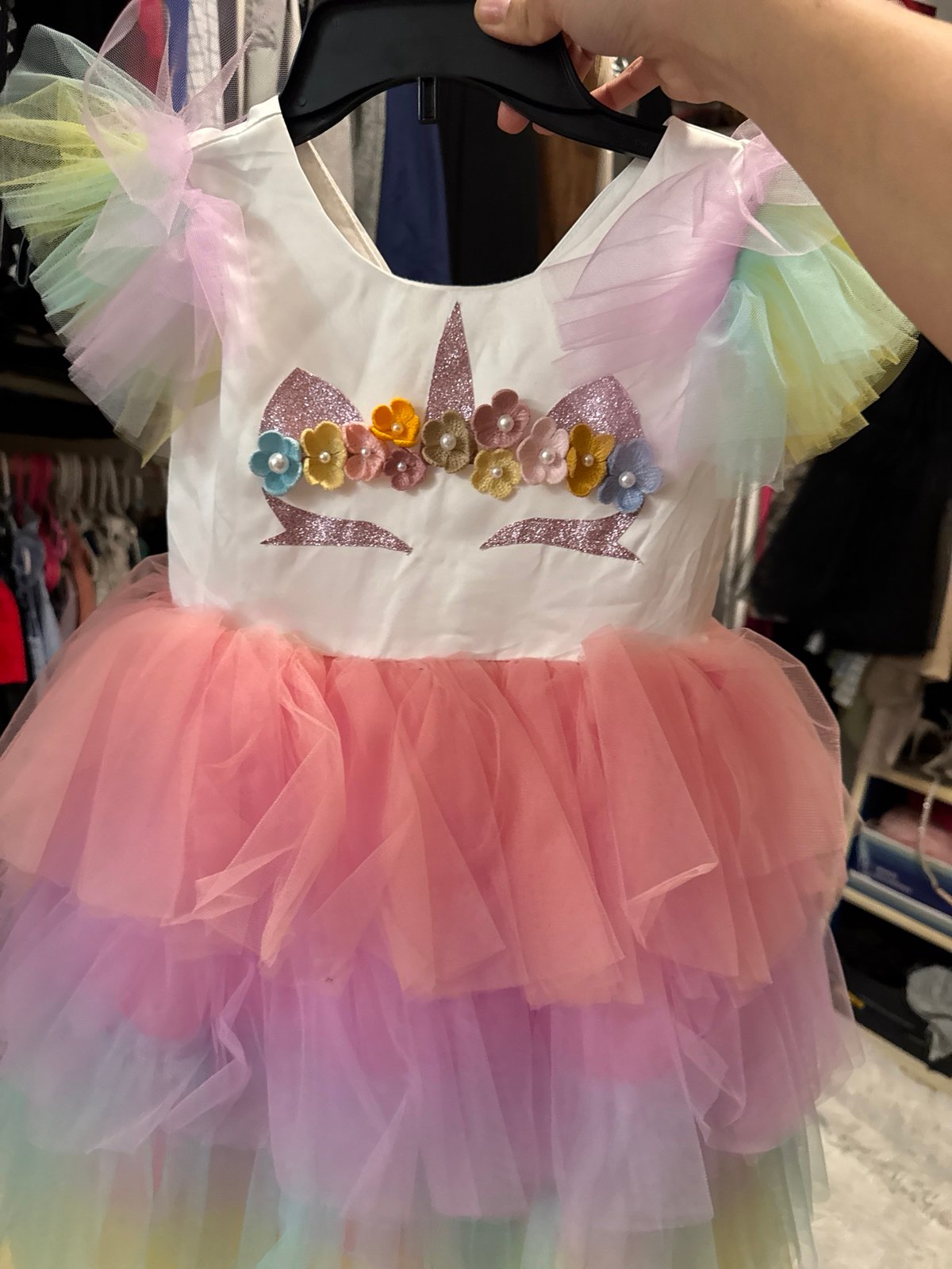 Unicorn dress birthday