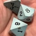 Vintage Gamescience partial set opaque sky blue 3 rpg ad&d dice 051223aBAZAE