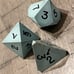 Vintage Gamescience partial set opaque sky blue 3 rpg ad&d dice 051223aBAZAE