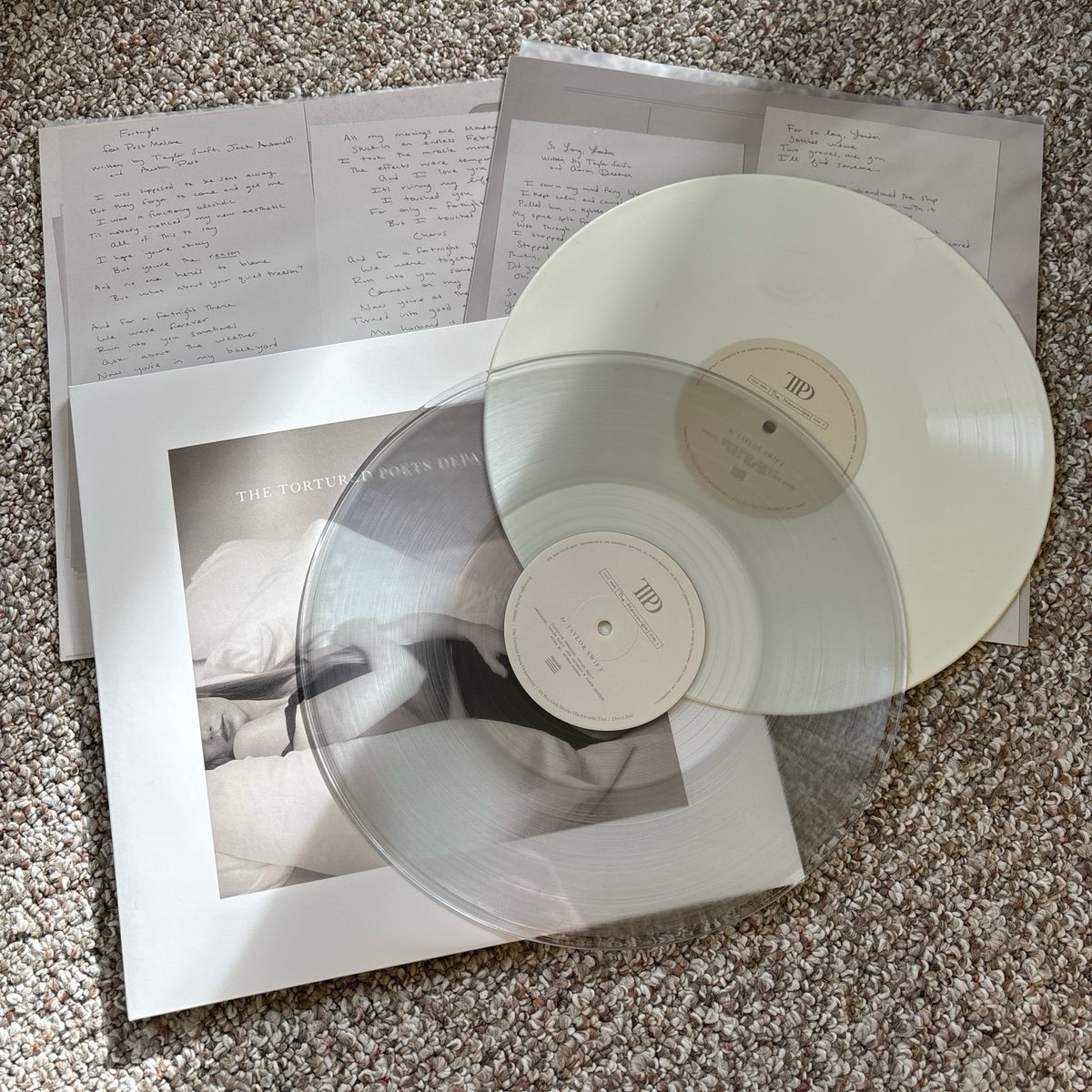 The Tortured Poets Department + “The Manuscript” 2LP frankenvinyl