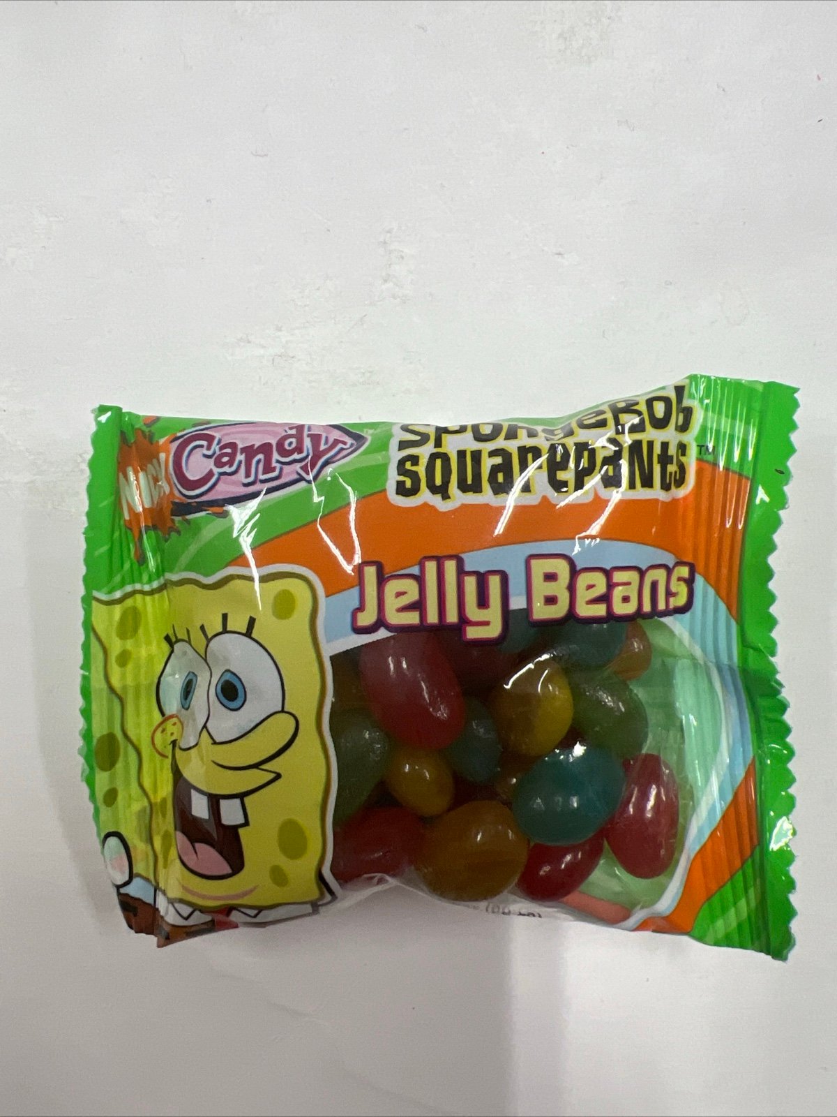 Nickelodeon Vintage Nick Candy Spongebob Jelly Beans 2005 Sealed