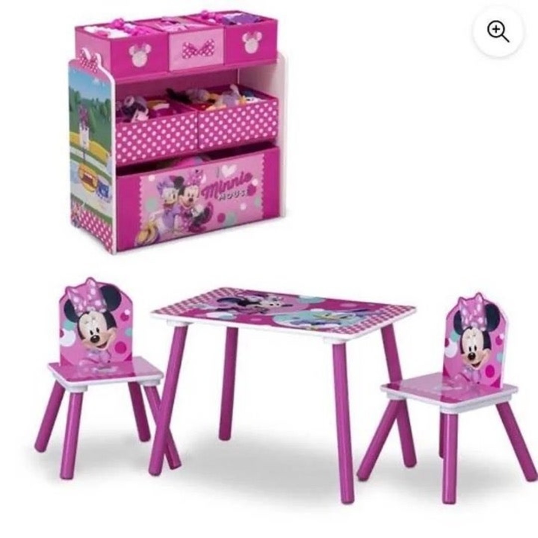 Disney minnie mouse 4 piece room set