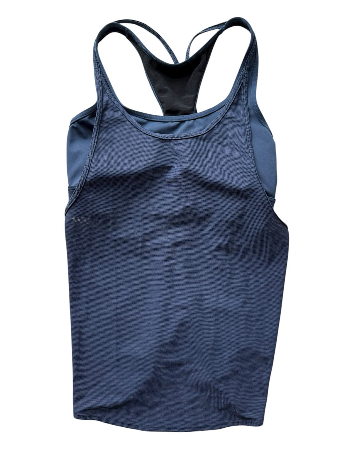 TYR SOL Madison 2 in 1 Tank Bra Slate Blue Large NWT UPF Athletic Triathlon