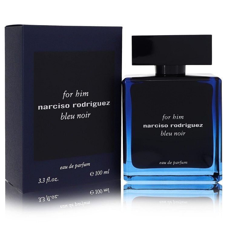 Narciso Rodriguez Bleu Noir by Narciso Rodriguez Eau De Parfum Spray 3.3 oz (Men