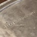 Vintage 1978 Vandor Imports Aluminum Serving Tray Platter Chicken Duck