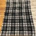 Woolrich Home Fleece Throw Blanket Grey Black Plaid Fuzzy Cozy 47 x 70
