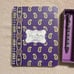 Vera Bradley Simply Violet Mini Notebook/ Pen set NWT