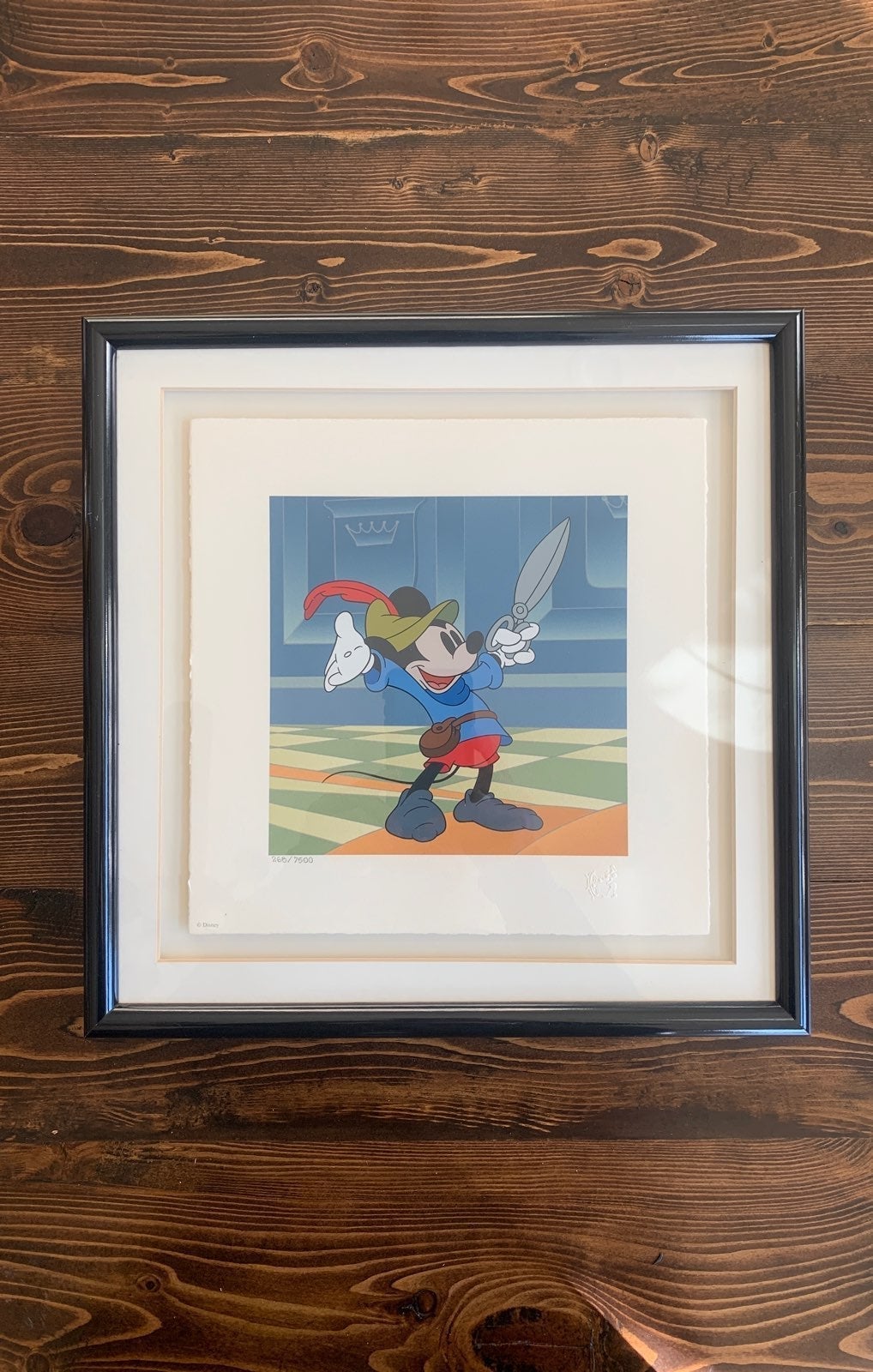 Disney brave tailor serigraph limited ed