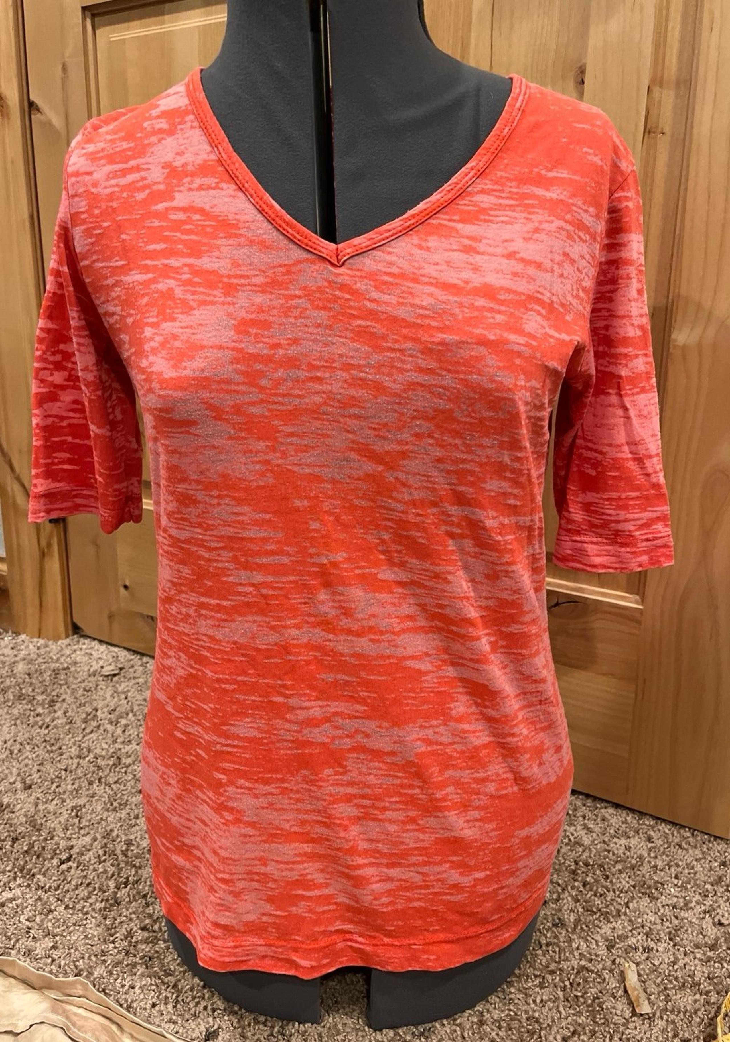 Sledge Women’s Top A New Kind  made in the USA  Small Orange