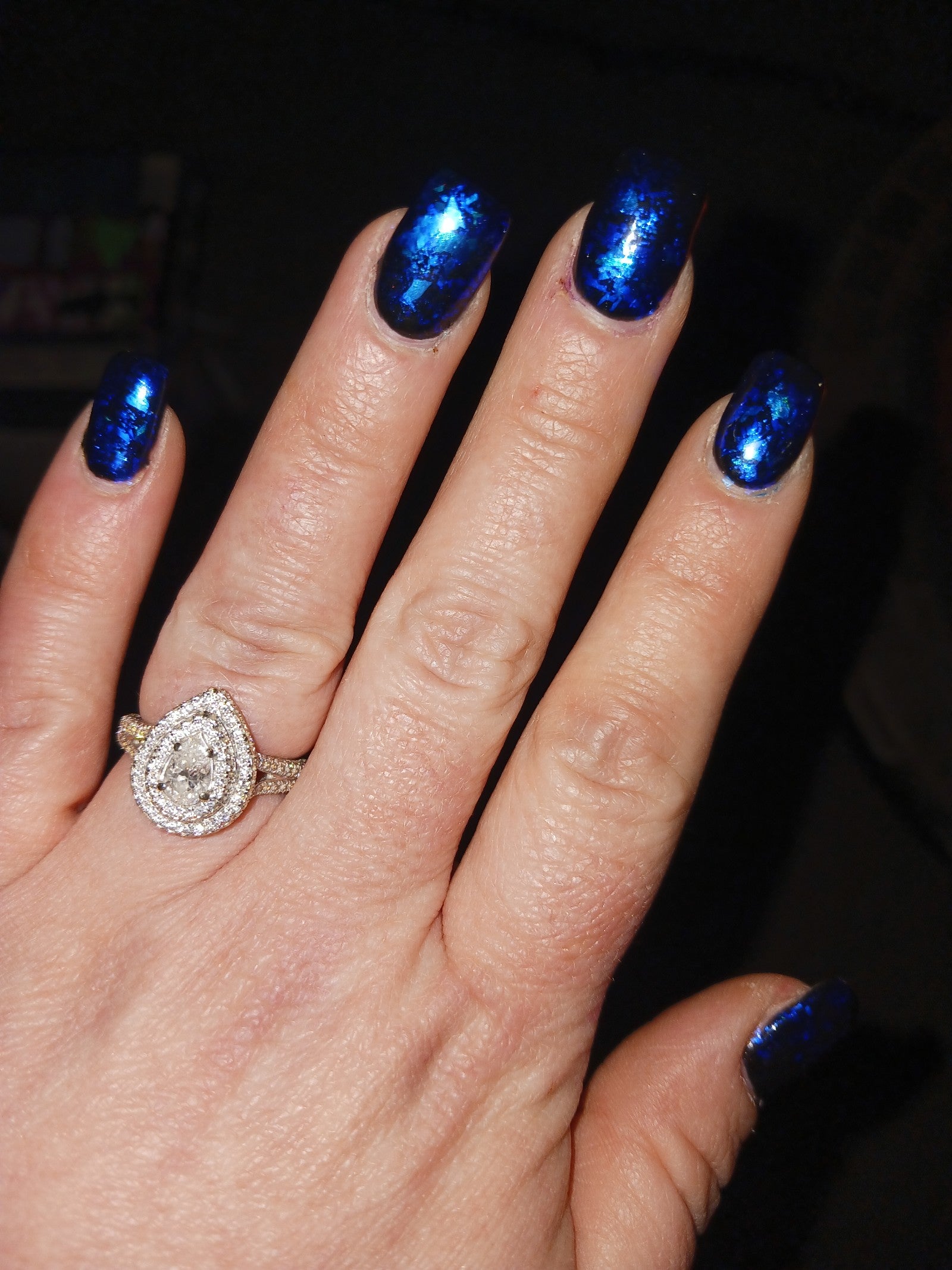 Stunning NEIL LANE Halo Diamond RING