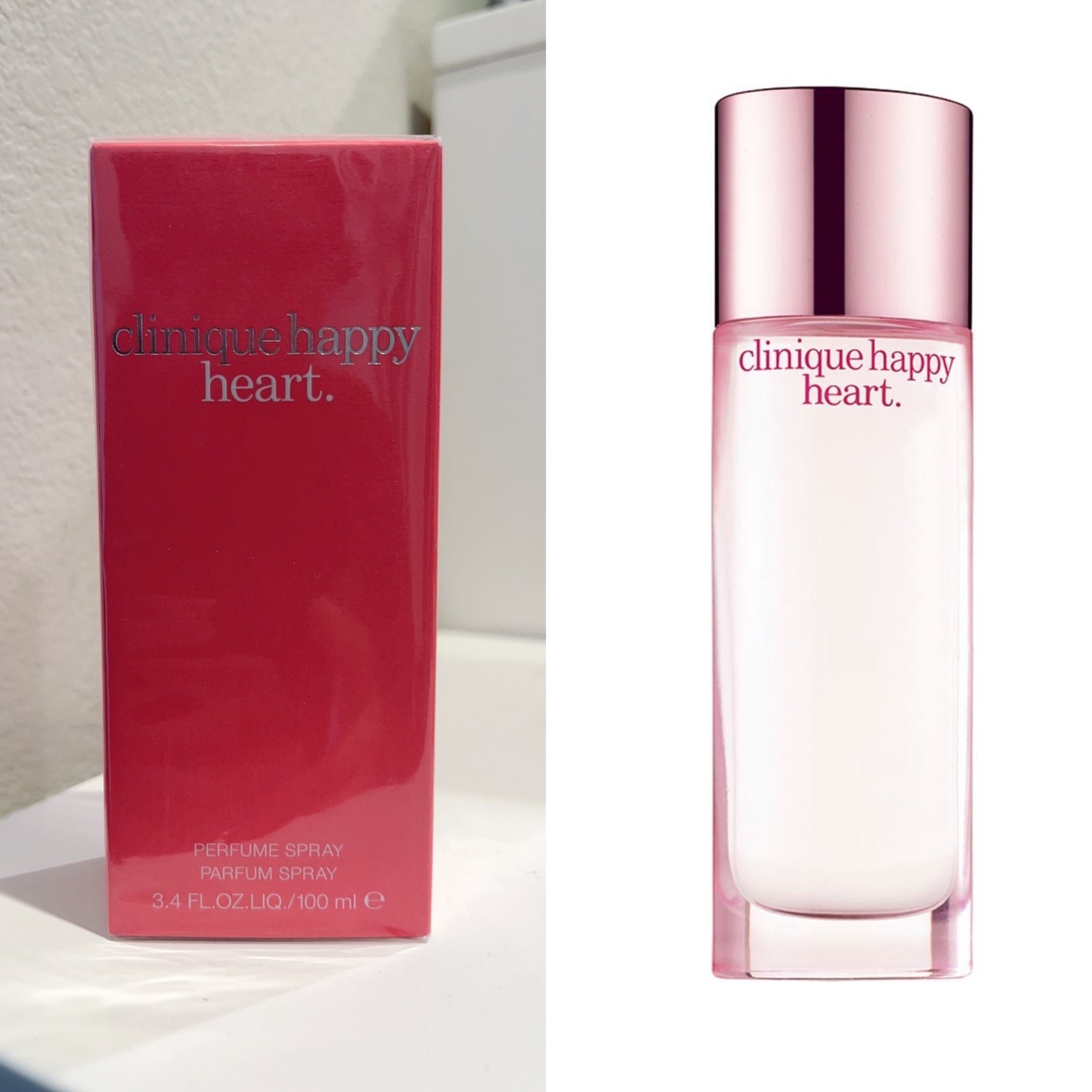 SEALED Clinique Happy Heart Perfume Spray 100ml/3.4oz