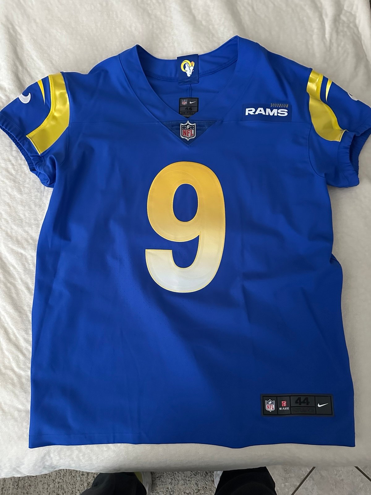 Used Authentic Matt Stafford Los Angeles Rams Nike Elite Jersey