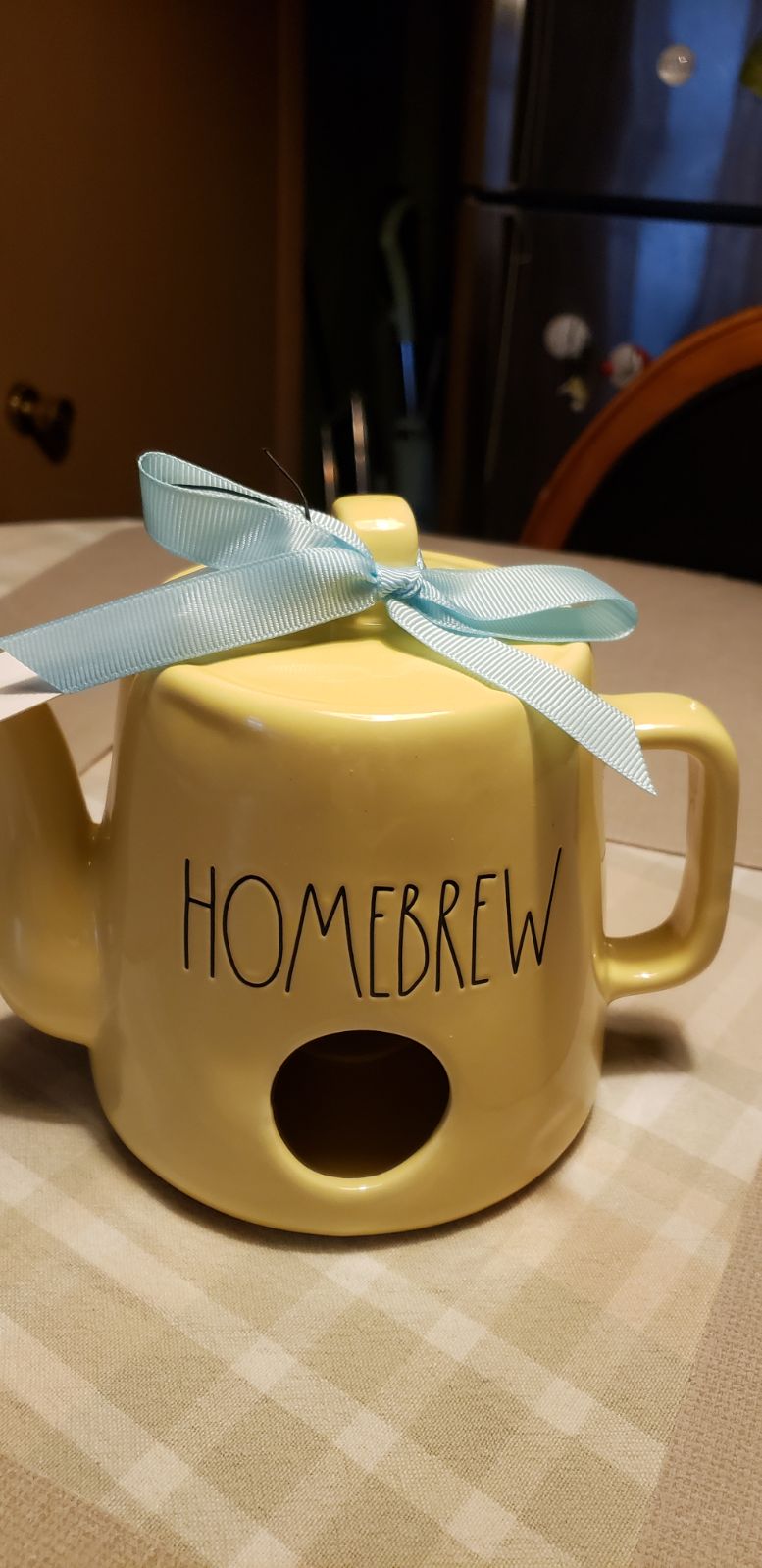 Rae Dunn homebrew birdhouse
